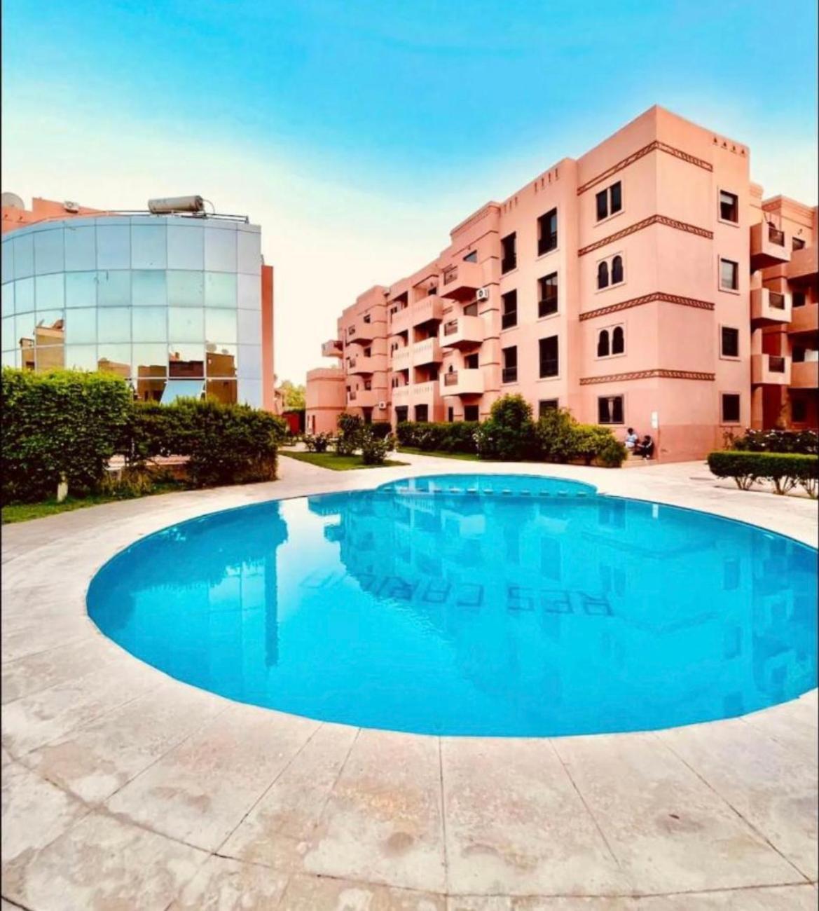 Appartement Malak - Residence Avec Piscine, Wifi, Gardien H24 Marrakesh Extérieur photo