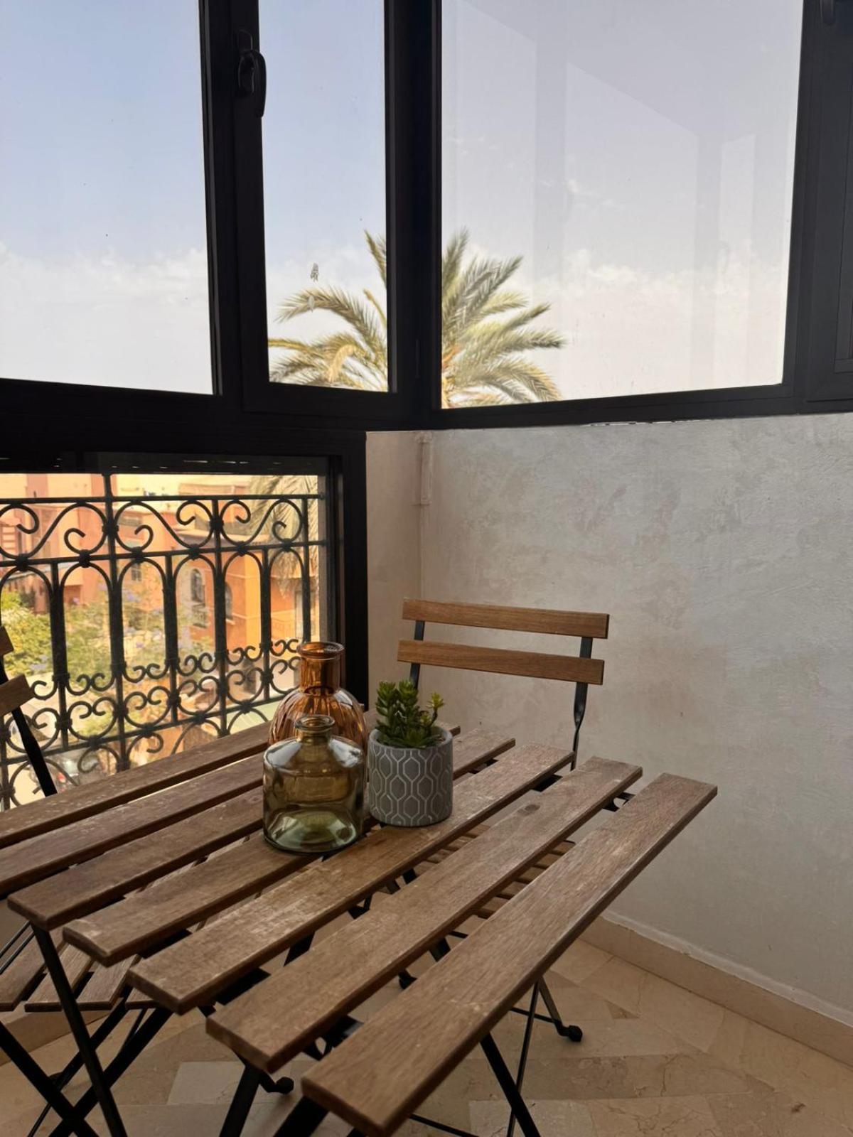 Appartement Malak - Residence Avec Piscine, Wifi, Gardien H24 Marrakesh Extérieur photo