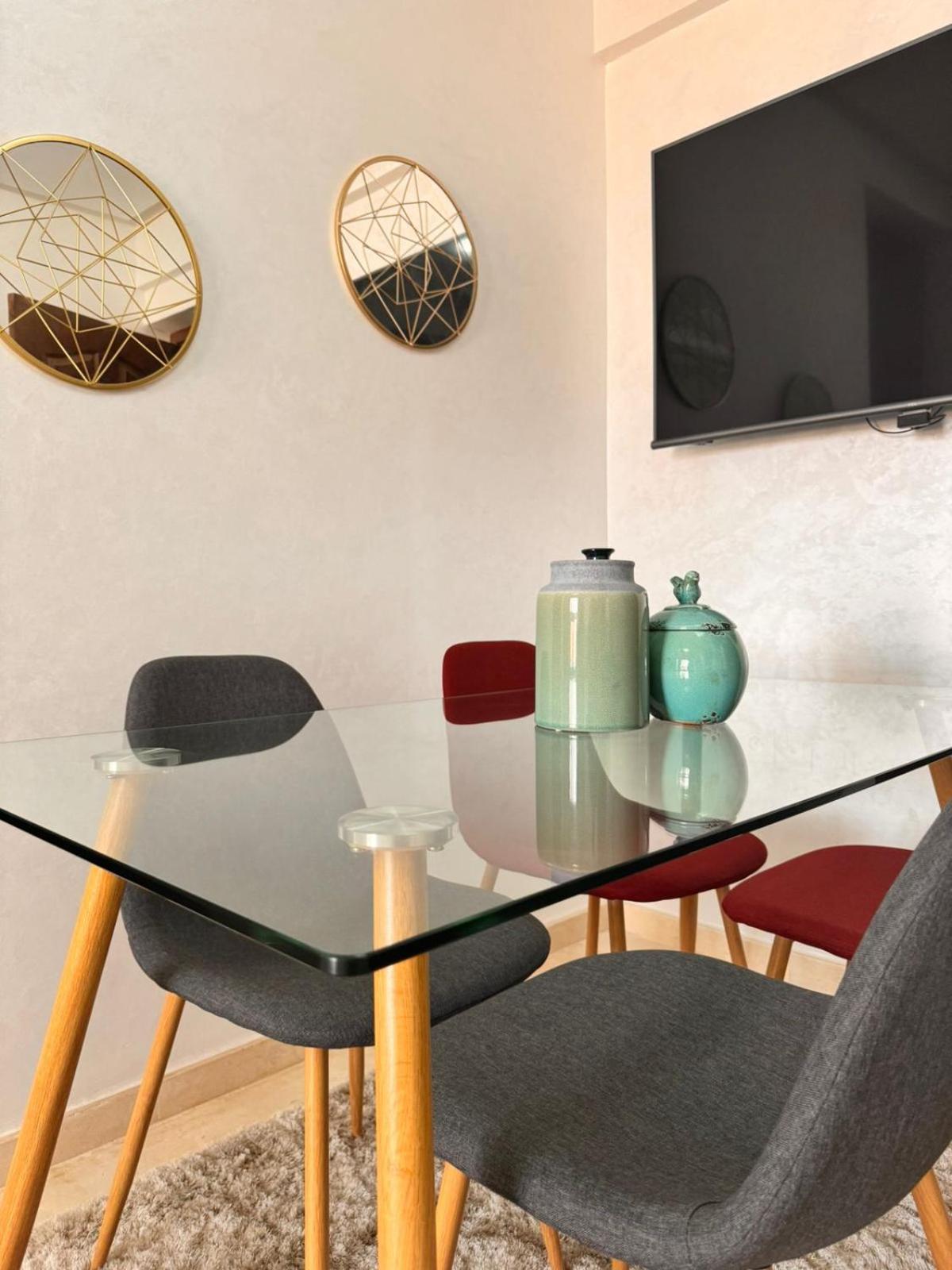 Appartement Malak - Residence Avec Piscine, Wifi, Gardien H24 Marrakesh Extérieur photo