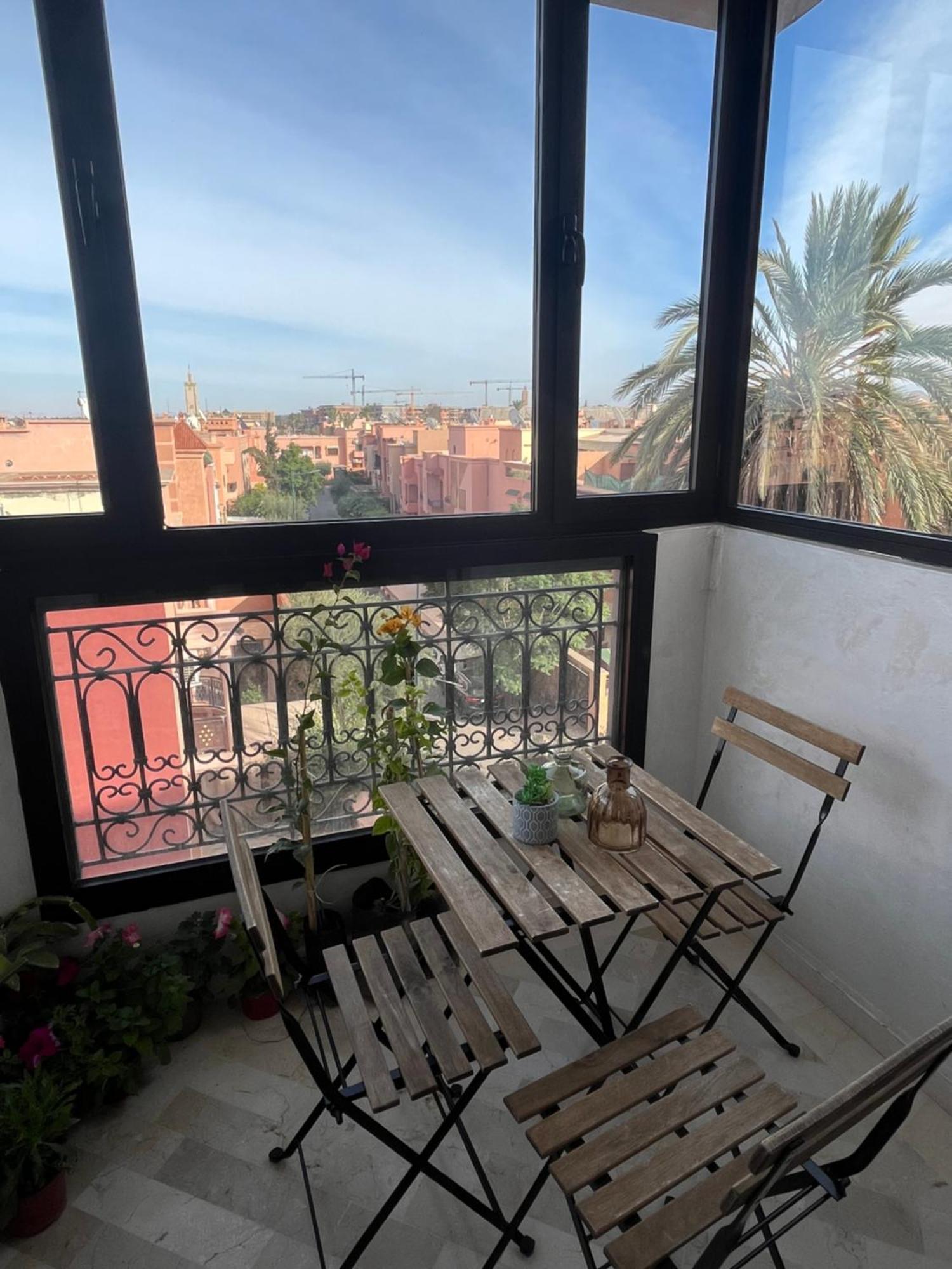 Appartement Malak - Residence Avec Piscine, Wifi, Gardien H24 Marrakesh Extérieur photo