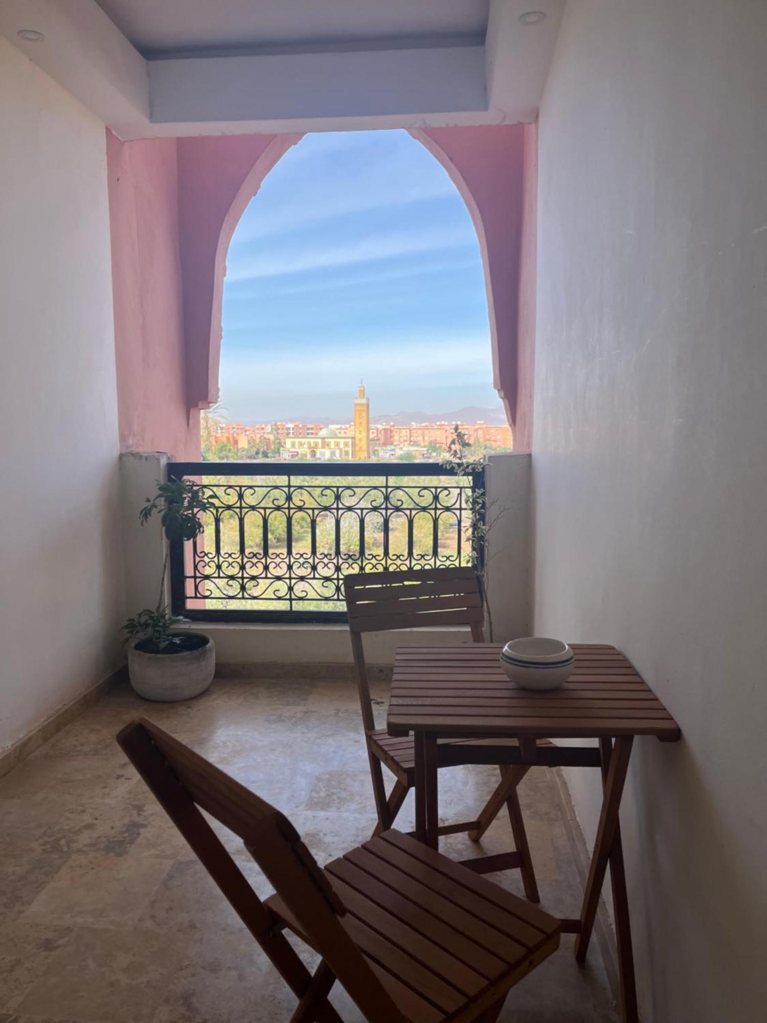Appartement Malak - Residence Avec Piscine, Wifi, Gardien H24 Marrakesh Extérieur photo